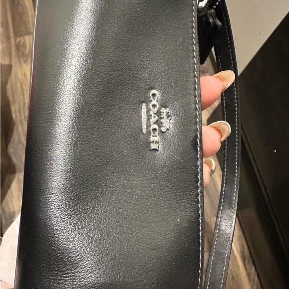Coach Black Cylindrical Leather Shoulder Bag - Picture 6 of 12